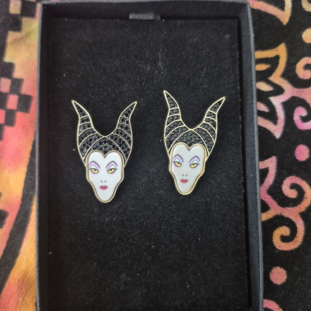 Maleficent Horned Earrings